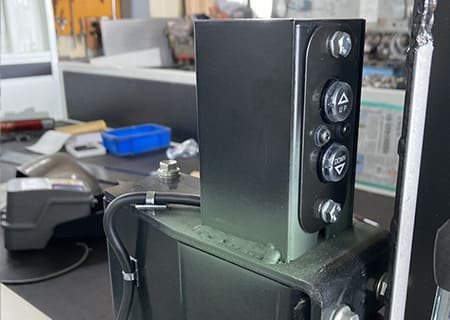 パワーゲート操作ボタン